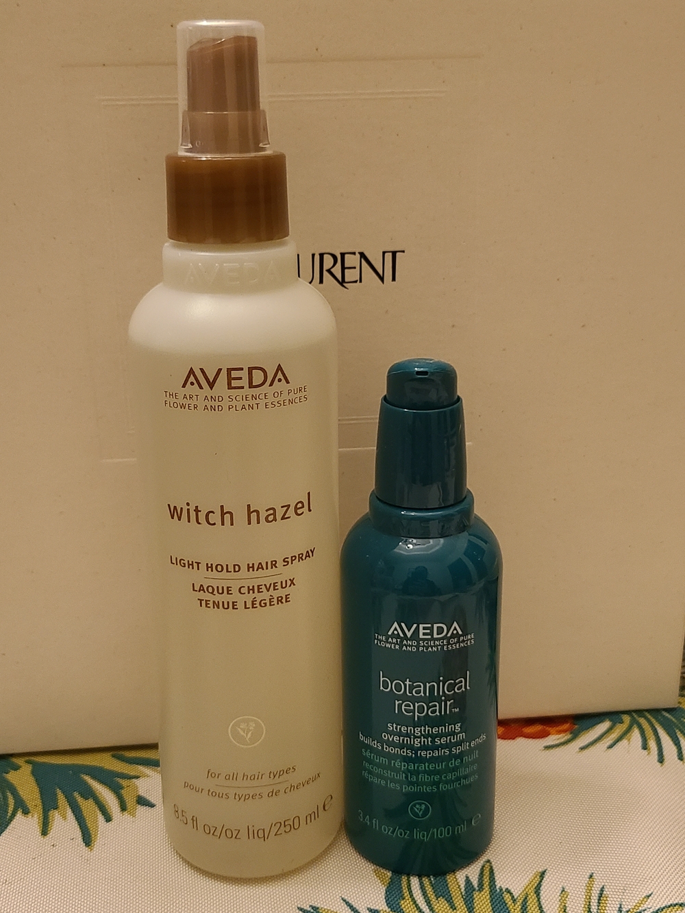 Aveda Hairspray & Overnight Serum